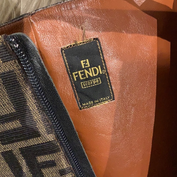 Fendi Zucca Vintage Boots - Picture 4 of 17